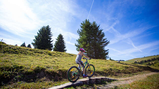 Children's mountain bike course