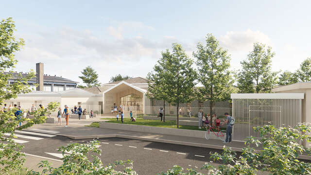 Visite : Le groupe scolaire Voltaire