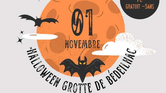 Halloween à la grotte de Bédeilhac