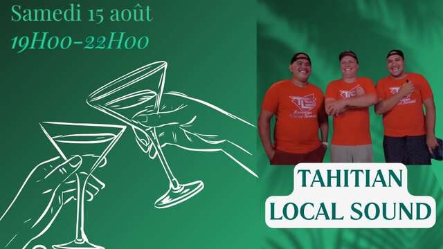 Tahiti Local Sound en concert au Royal Tahitien