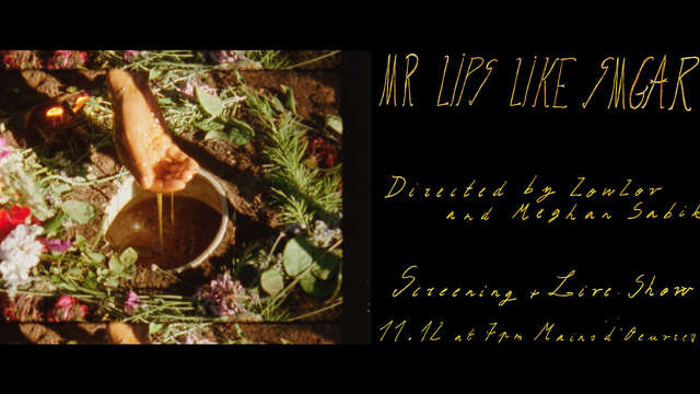 Concert and projection - Low Lov Release Party, Ur Lips Like Sugar