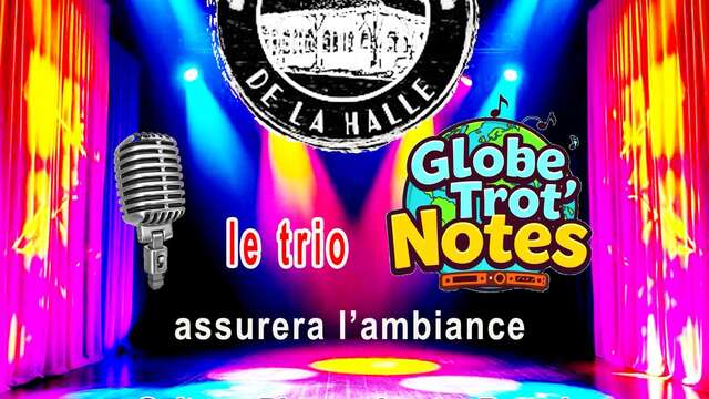 Repas-concert- Fête de la musique avec Globes Trot Note