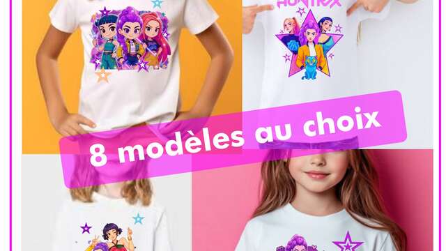 Atelier Customisation de T-shirts - Édition Rumi Kpop