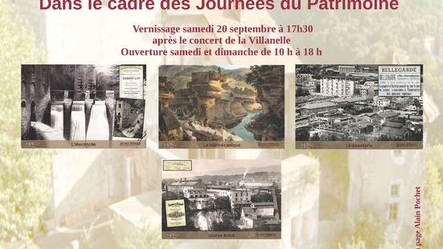 JEP 2025 // Exposition photos, le patrimoine industriel de Bellegarde