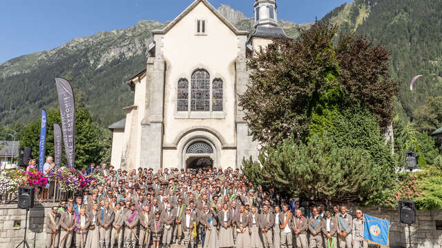 Fête des Guides à Chamonix Cérémonie