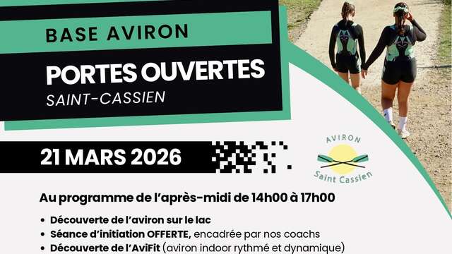Journée Portes ouvertes - Base d'aviron