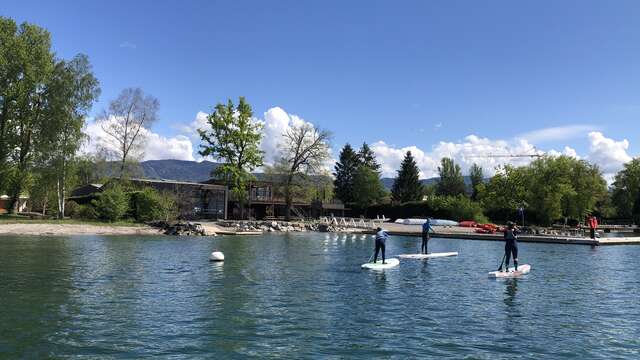 Sailing school, Water Sport Center of Sciez-sur-Léman