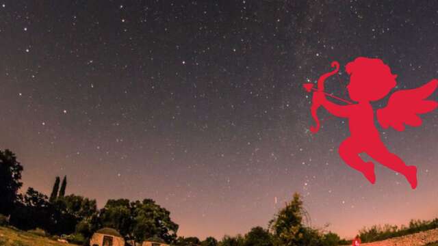 Saint Valentin dans les étoiles