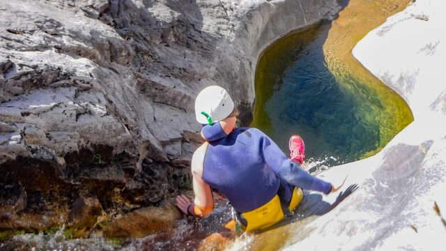 Canyoning Peyron Roux - Evolution Canyon