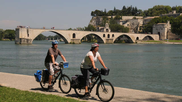 Bike ride on Barthelasse Island - Countryside in the city