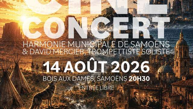 Concert Annuel de l'Harmonie Municipale : Ciné Concert