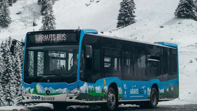 Ski -/ Buslinie Le Grand-Bornand