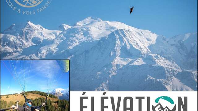 Baptême en Parapente Biplace avec Elévation Parapente