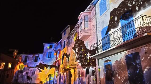 Vidéo-Mapping de Noël à Martigues