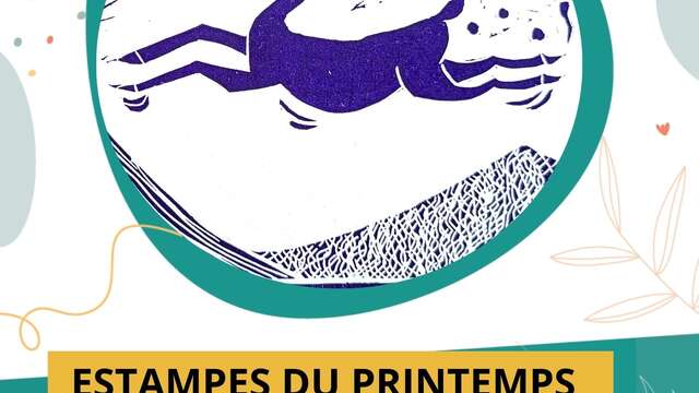"Estampe du printemps" avec Rêver l'encre