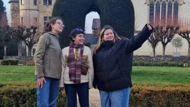 Visites flash du jardin suspendu du Château d'Angers