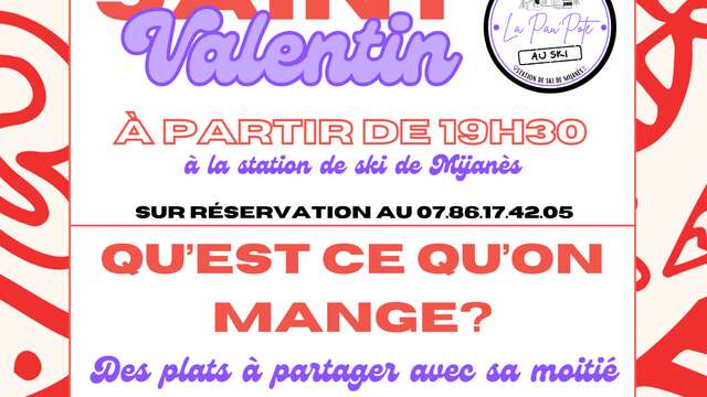 Soirée de la Saint Valentin à La Pau'Pote