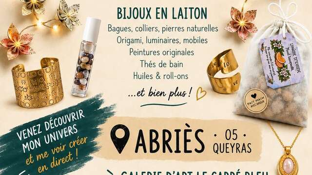 Bijoux Artemis - Boutique éphémère et atelier créatif