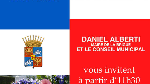 November 11, 1918 commemorative ceremony