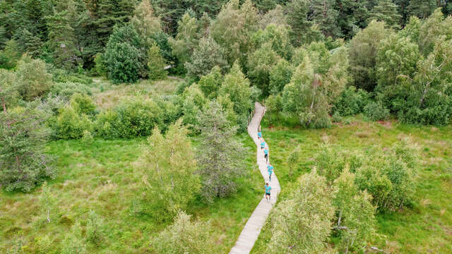 Les menhirs de Gimel - Pôle trail
