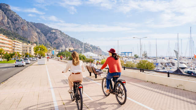 Piste cyclable de Menton