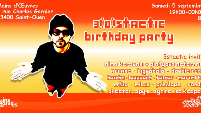 Concierto - 3(0)staetic birthday party