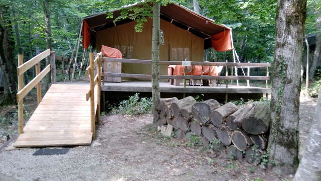 L'Ermitage du Grand Bois - tentes safari insolites