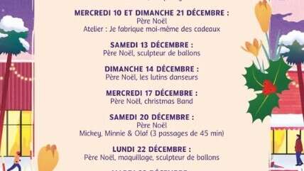 Un programme féerique à shopping promenade