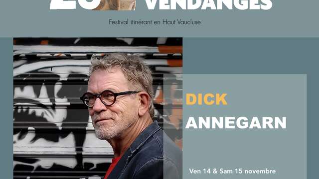 Concert 'Dick Annegarn' - Festival Après les Vendanges'