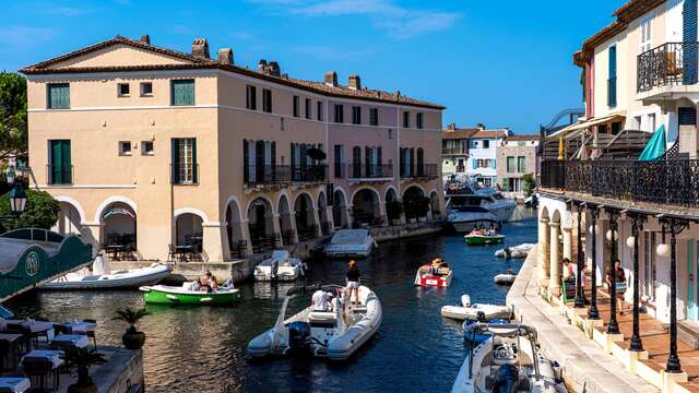 Lacustrian town of Port Grimaud