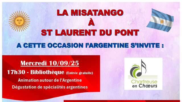 La Misatango à St Laurent du Pont