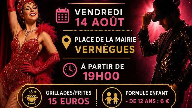 Fêtes de Vernègues : Soirée Cabaret