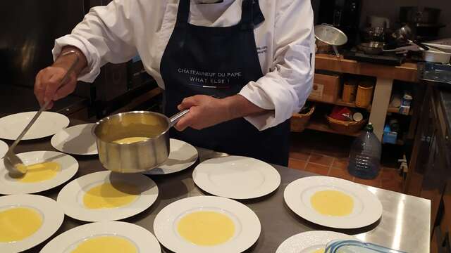 Cours de cuisine au Château Maucoil