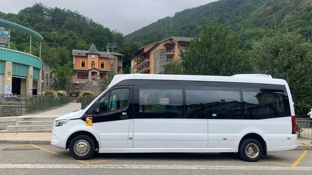 Servicio de enlace estival "SAVIGN'AX" entre Savignac-les-Ormeaux y Ax-les-Thermes