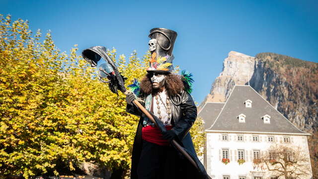 Halloween monster parade