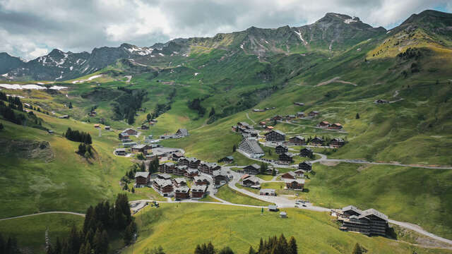 Trail route 28 red: Pas de Croisette