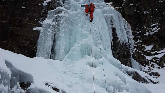 Cascade de glace