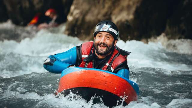 Sortie Hydrospeed - Les sensations de la nage en eau vive sur la rivière du Giffre