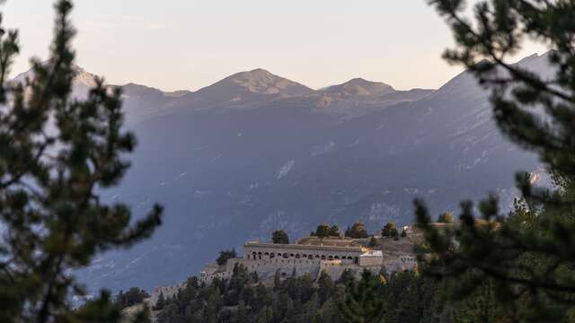 Itinéraire randonnée balisé du Fort de la Grande Maye