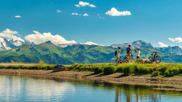 Aller cyclo : Col de Joux-Plane versant sud depuis Samoens