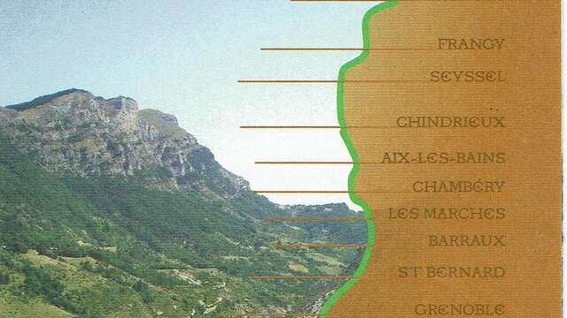 GR 965 Sur les pas des Huguenots - étape 3 : Bourdeaux - La Chaudière