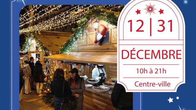 Chalets Gourmands & Animations musicales : Place des Poilus