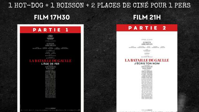 Repas-ciné : soirée spéciale "La bataille De  Gaulle"