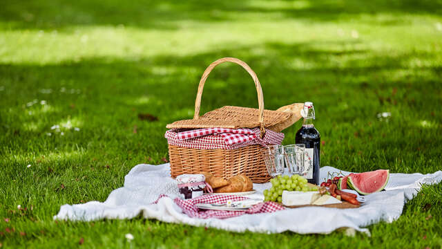 Área de picnic en Auvillar