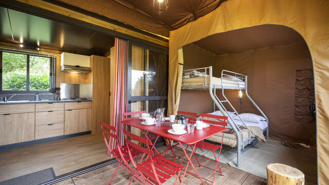 Verbringen Sie Ihren Aufenthalt ganz nah an der Natur, im Wohnwagen Arizona