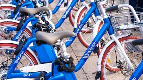 Station d'E-vélo bleu Beaulieu-sur-Mer centre