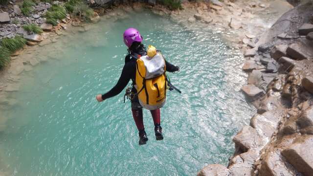 Sortie canyoning avec le Bureau Montagne de Passy