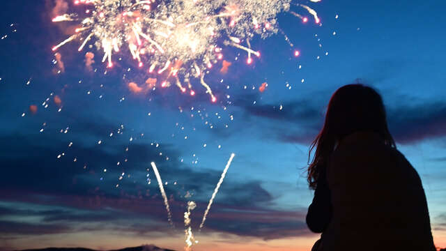 Feu d'Artifice de Noël