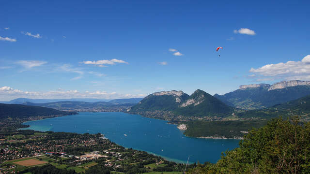 Vol parapente biplace avec l'instructeur FBI