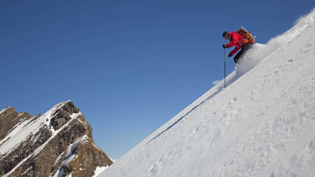 Ski de rando : pack Trace